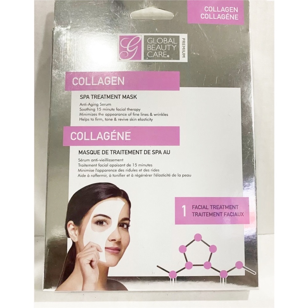 Collagen Spa Treatment Mask Anti Aging Serum by Global Beauty Care